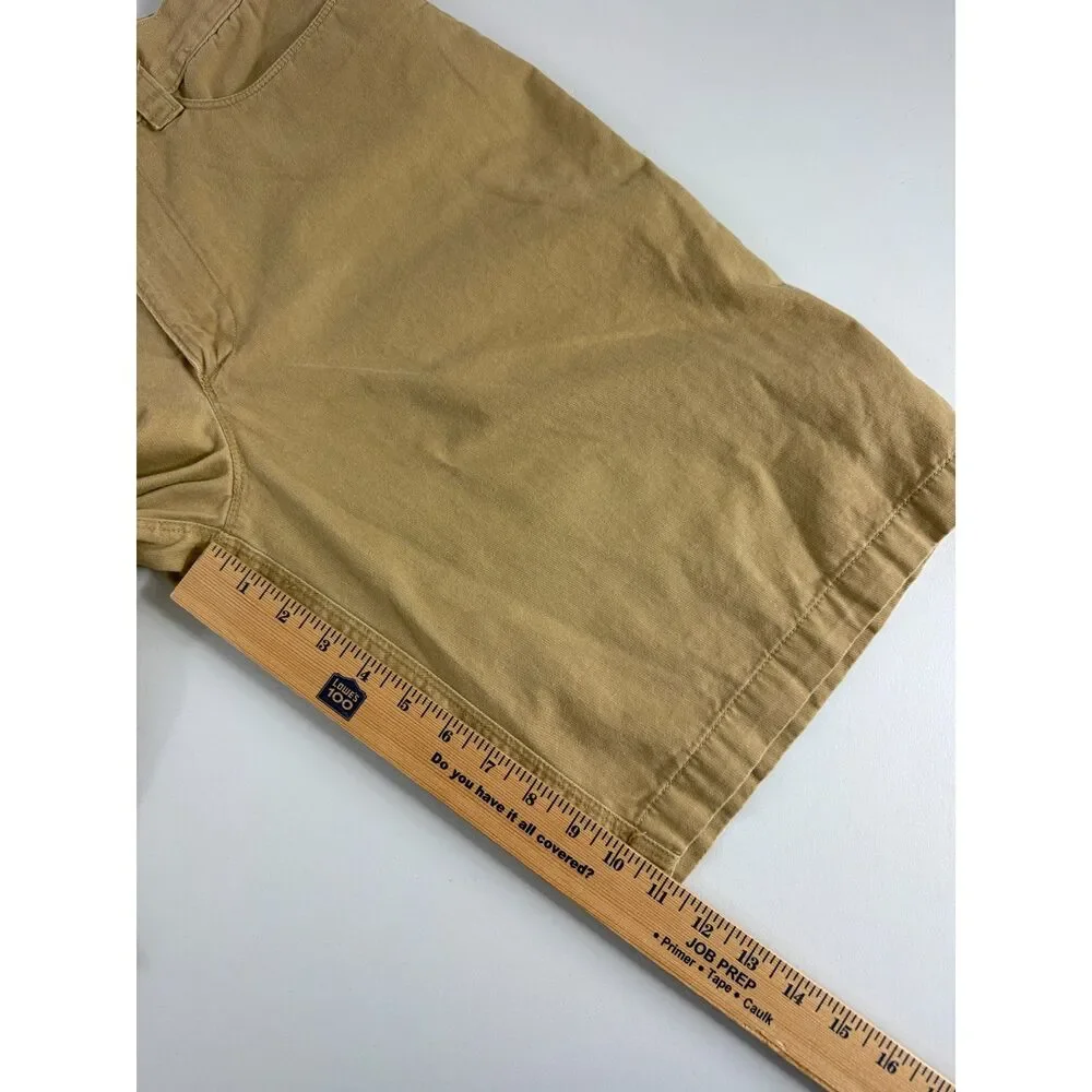 The North Face Men's Tan Khaki Shorts Size 32 Long